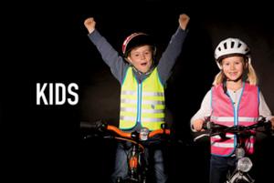Kinderen met reflecterende kledij WVL