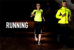lopen met reflecterende kledij wvl