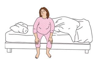 duw je af vanop het bed