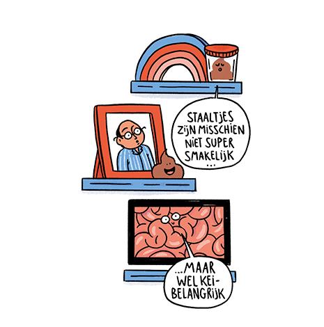 Illustratie dikkedarmkanker 