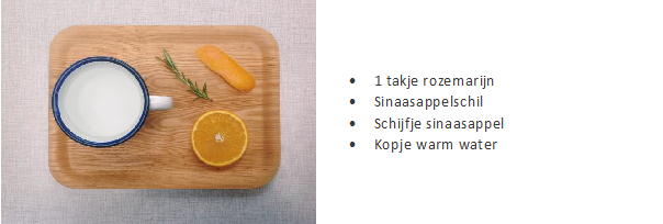 rozemarijn sinaasappelschil sinaasappel