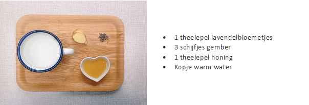 lavendel gember honing