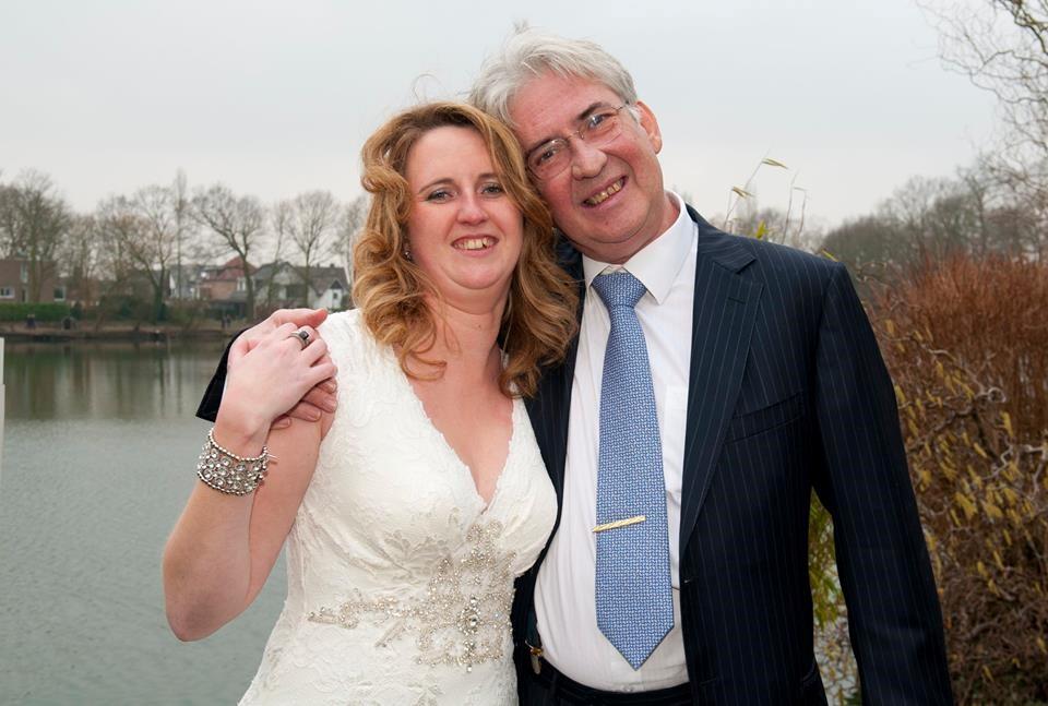 Véronique en haar vader Luc 