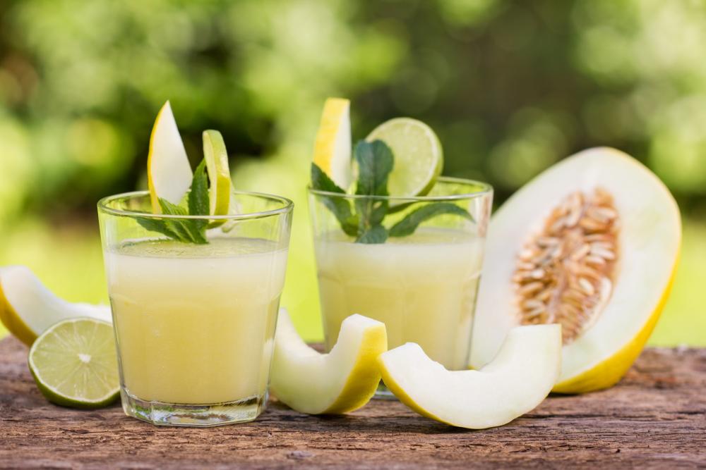 aperitieven zonder alcohol munt meloen