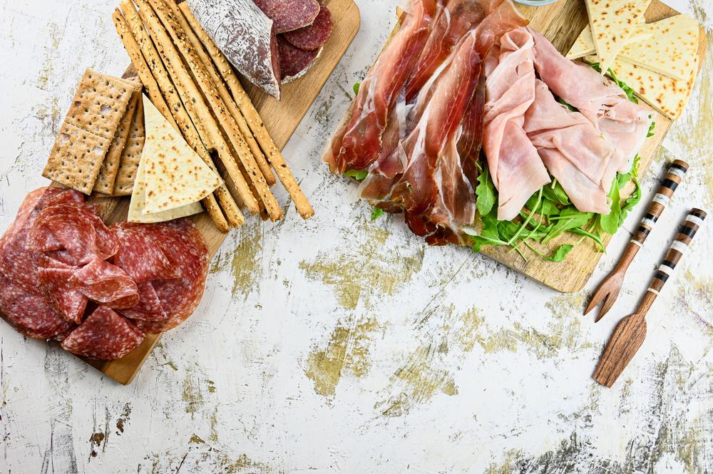 Charcuterie bevat veel zout