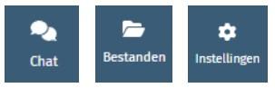 Screenshot opties zijbalk videobellen