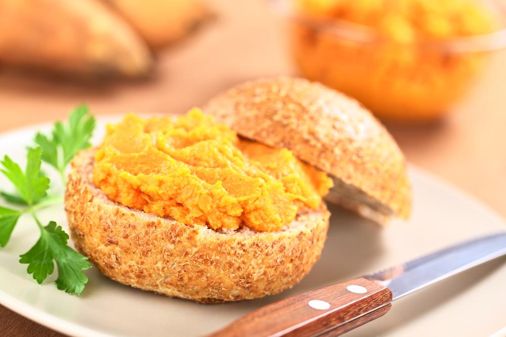 zoete aardappel spread