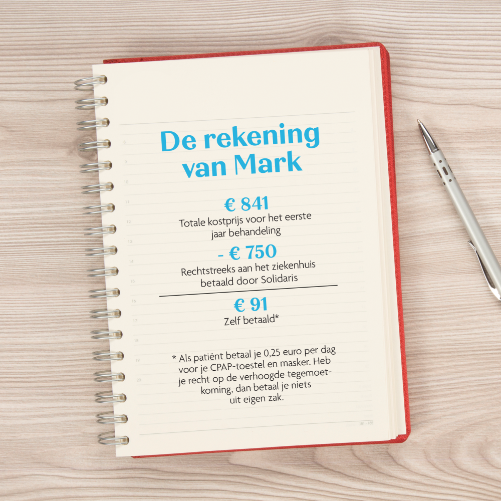 De rekening van slaapapneu