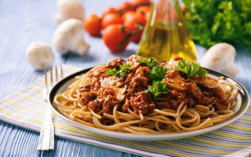 spaghetti met linzen