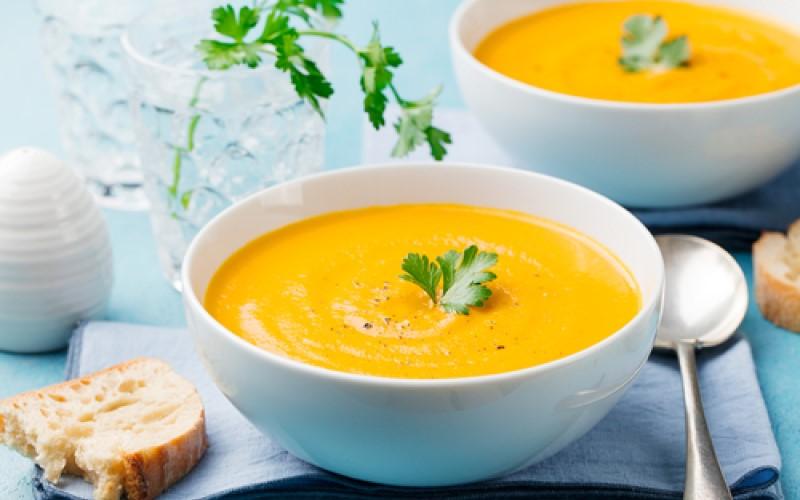 zoete aardappel wortelsoep aangepast
