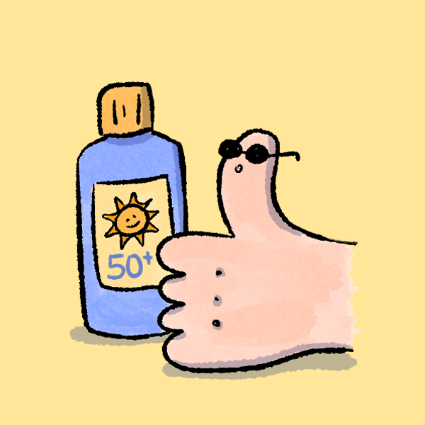 illustratie huid